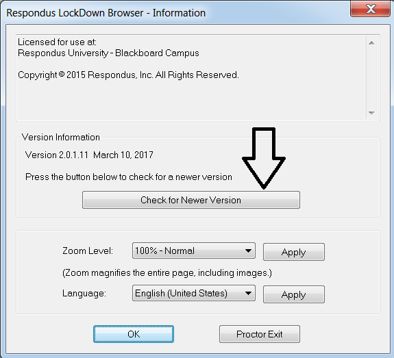 respondus lockdown browser webcam download