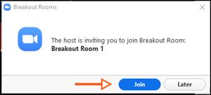 Zoom: Breakout Rooms
